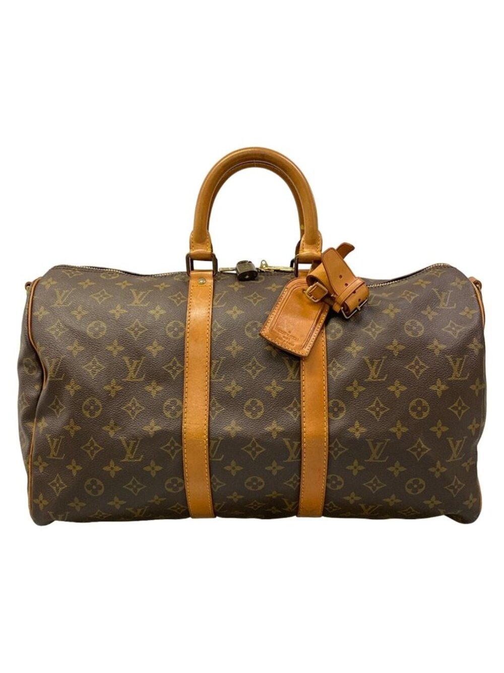 Louis Vuitton Boston Bag Monogram Keepall Bandouliere 45